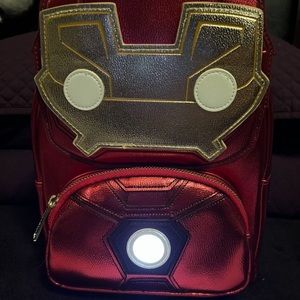 Iron man pop backpack glows